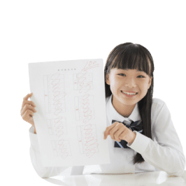 勉強をする受講生